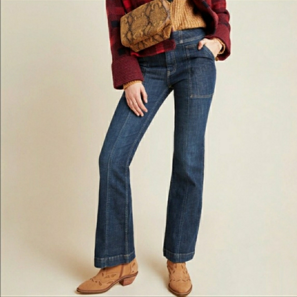 Anthropologie High-Rise Bootcut Flareleg Jeans sz26